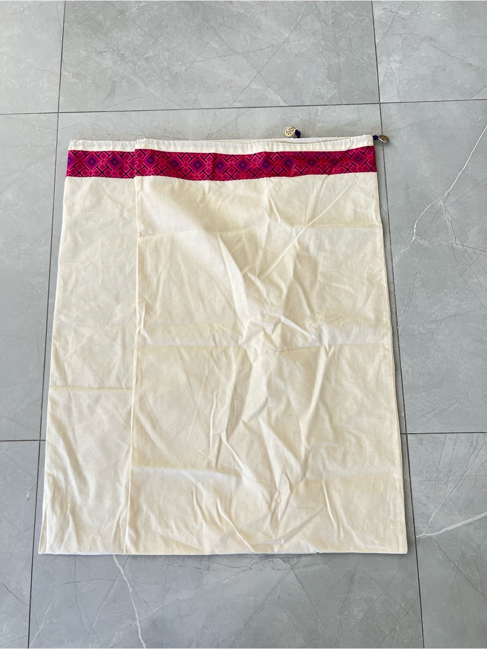 TORY BURCH New Extra Long For Boots Shoe Duster / Shoe Dust Bag Drawstring
